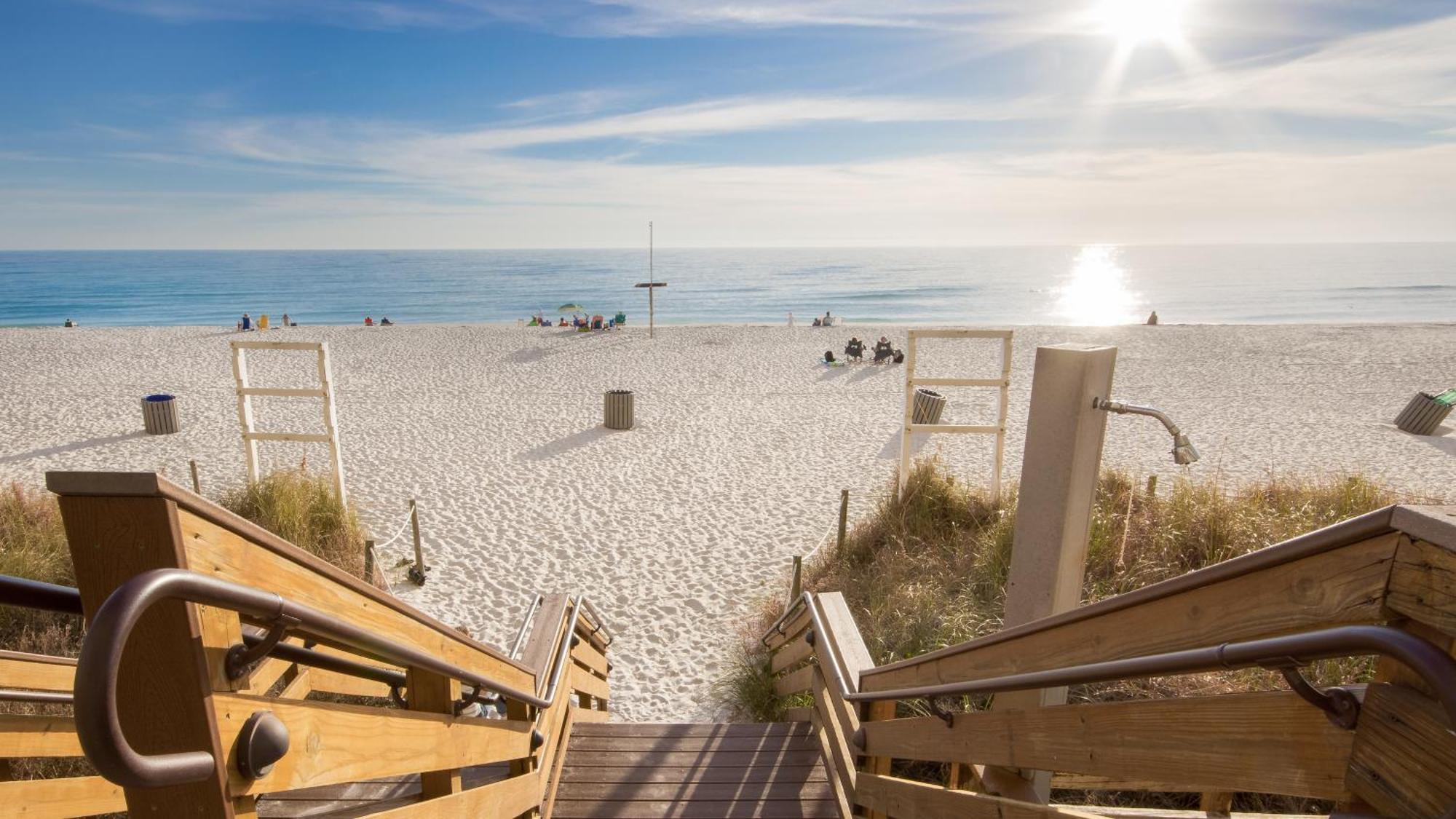 Tidewater Escape: 1Br/2Ba Beachfront Condo, Sleeps 6, Gulf Views & Comfort! Panama City Beach Extérieur photo