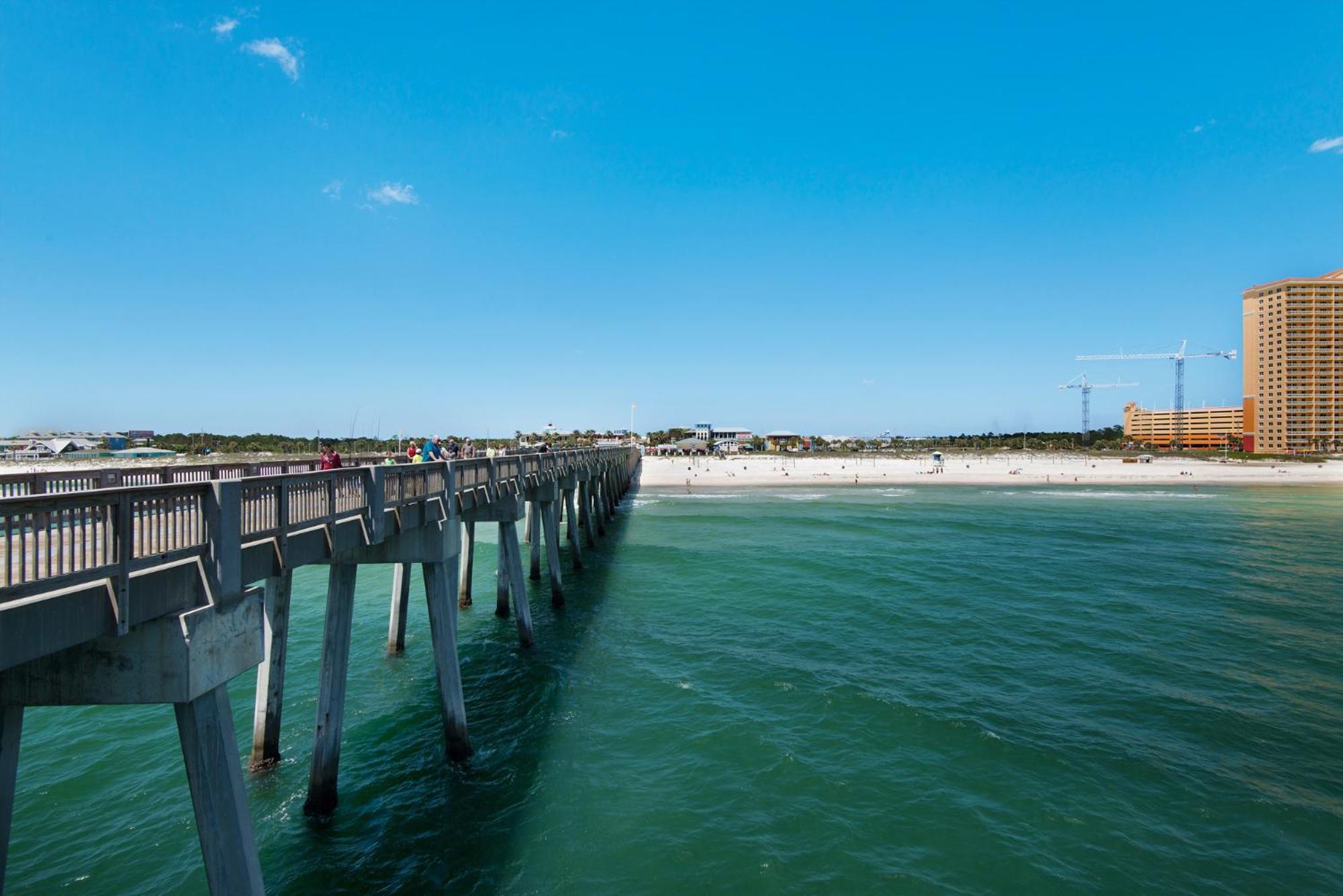 Tidewater Escape: 1Br/2Ba Beachfront Condo, Sleeps 6, Gulf Views & Comfort! Panama City Beach Extérieur photo