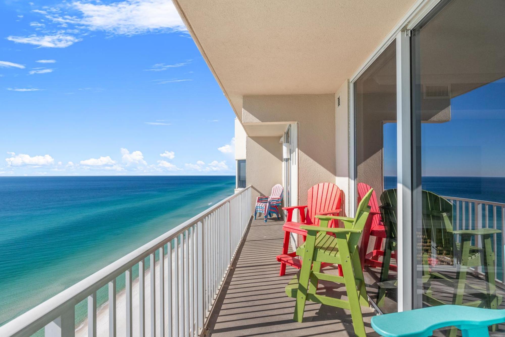 Tidewater Escape: 1Br/2Ba Beachfront Condo, Sleeps 6, Gulf Views & Comfort! Panama City Beach Extérieur photo