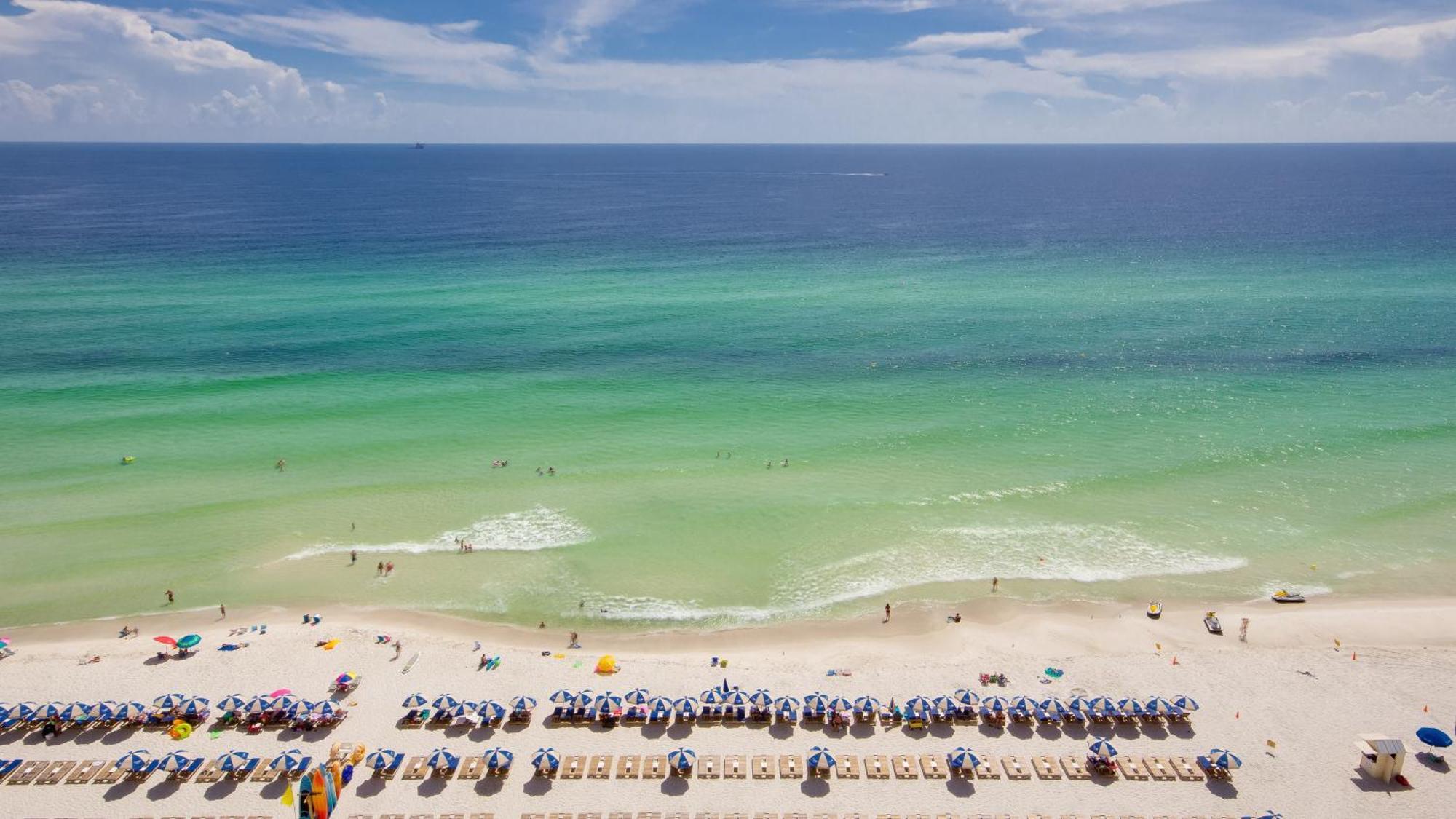 Tidewater Escape: 1Br/2Ba Beachfront Condo, Sleeps 6, Gulf Views & Comfort! Panama City Beach Extérieur photo