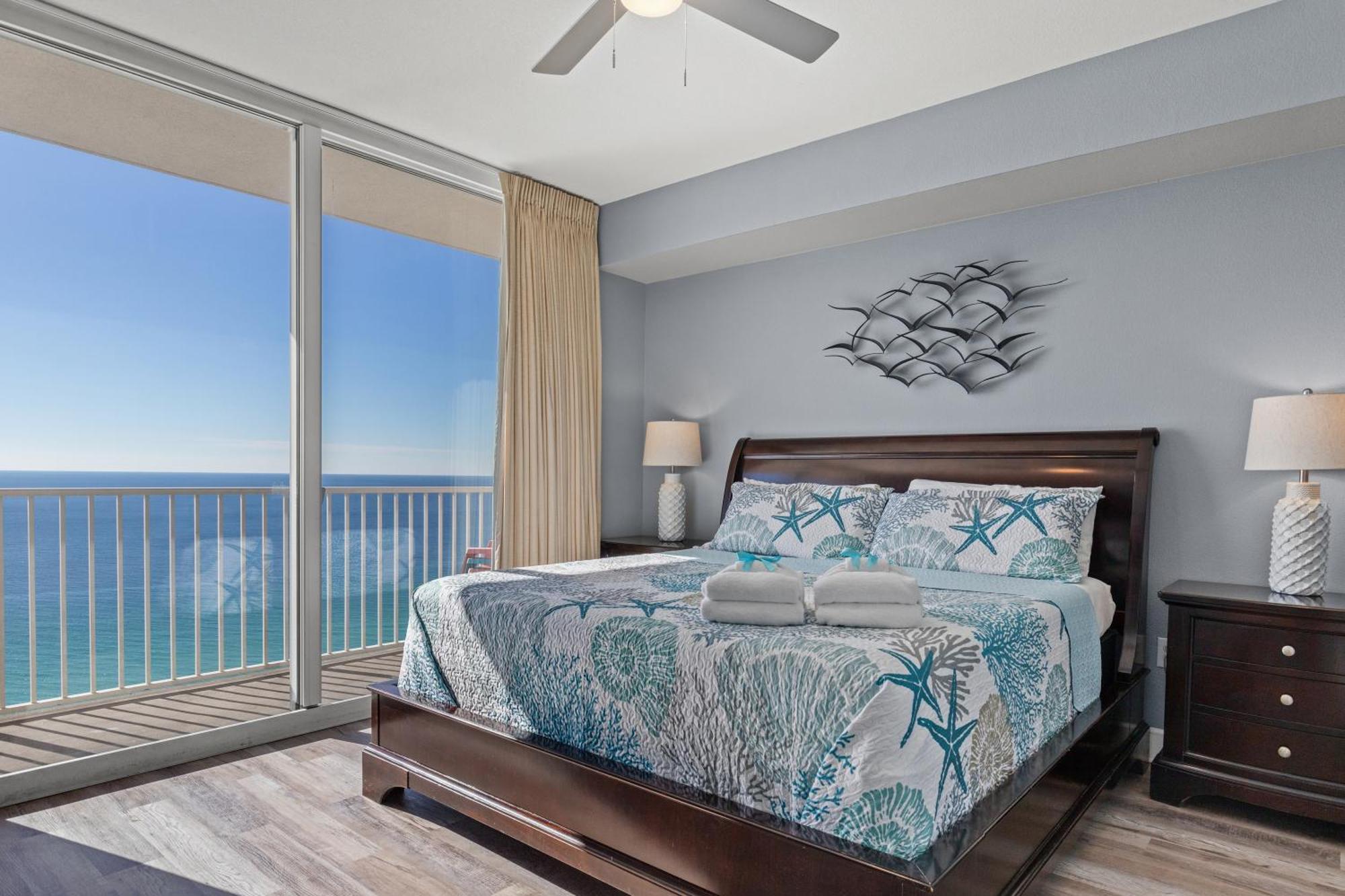 Tidewater Escape: 1Br/2Ba Beachfront Condo, Sleeps 6, Gulf Views & Comfort! Panama City Beach Extérieur photo