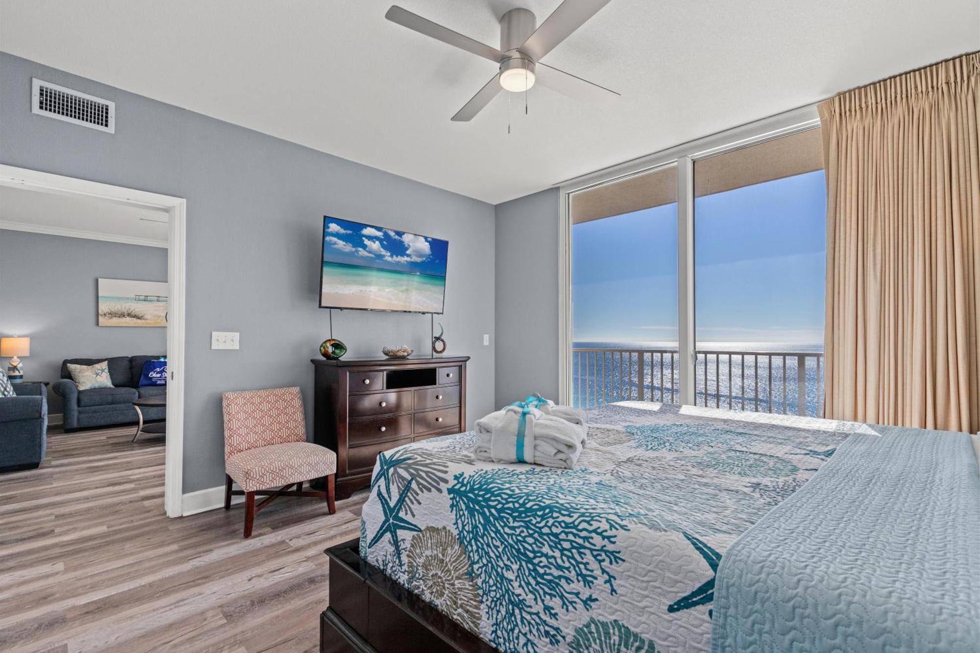 Tidewater Escape: 1Br/2Ba Beachfront Condo, Sleeps 6, Gulf Views & Comfort! Panama City Beach Extérieur photo