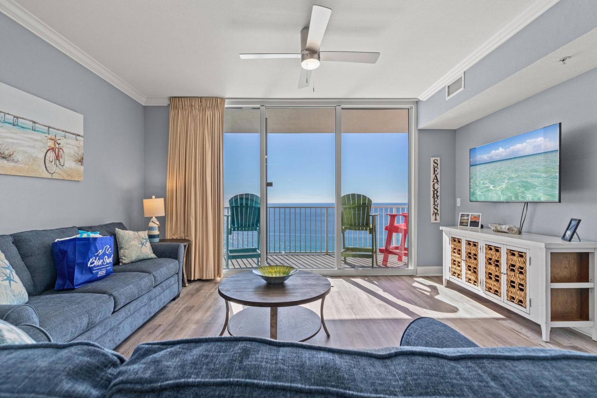 Tidewater Escape: 1Br/2Ba Beachfront Condo, Sleeps 6, Gulf Views & Comfort! Panama City Beach Extérieur photo