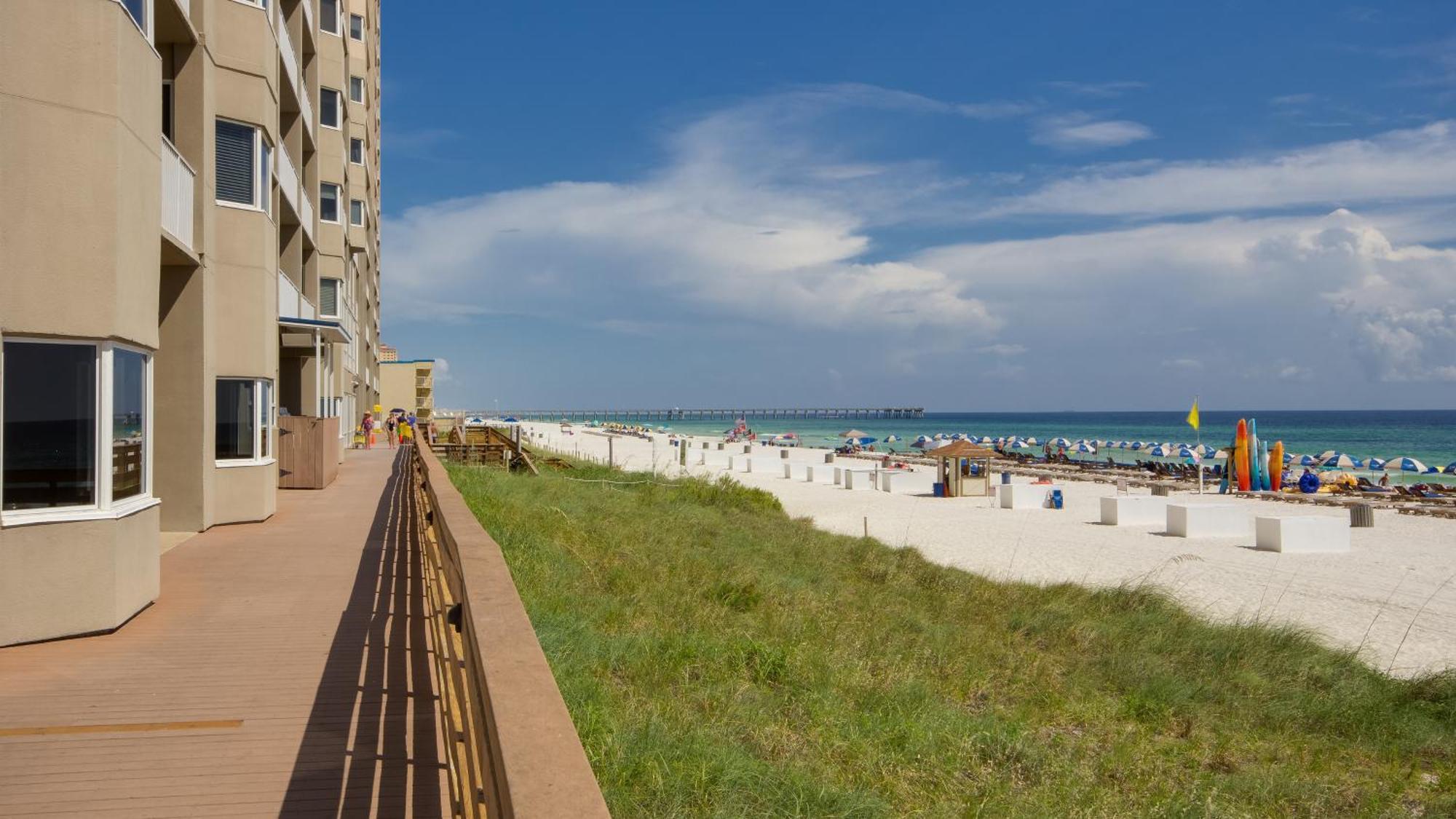 Tidewater Escape: 1Br/2Ba Beachfront Condo, Sleeps 6, Gulf Views & Comfort! Panama City Beach Extérieur photo