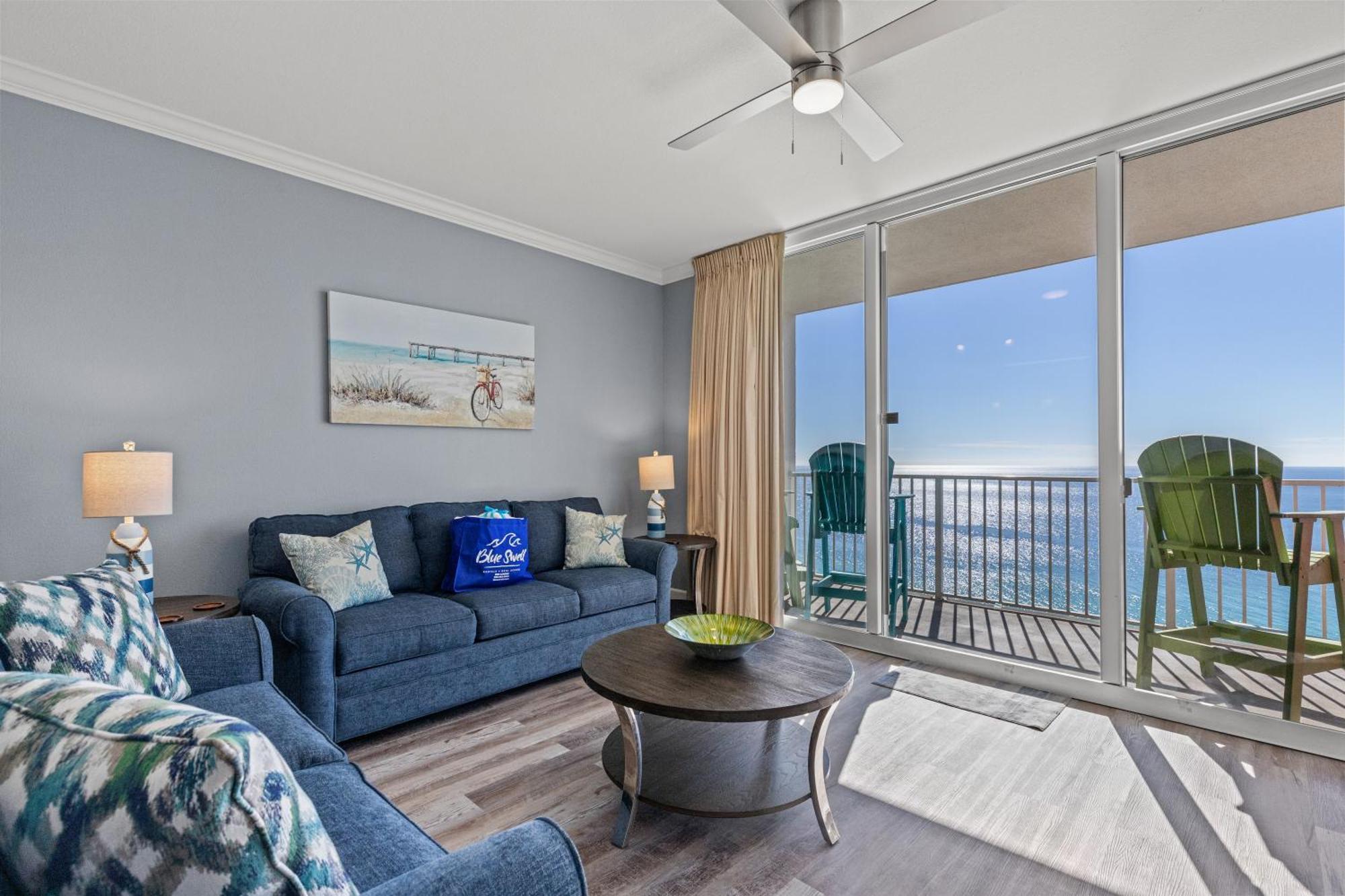 Tidewater Escape: 1Br/2Ba Beachfront Condo, Sleeps 6, Gulf Views & Comfort! Panama City Beach Extérieur photo